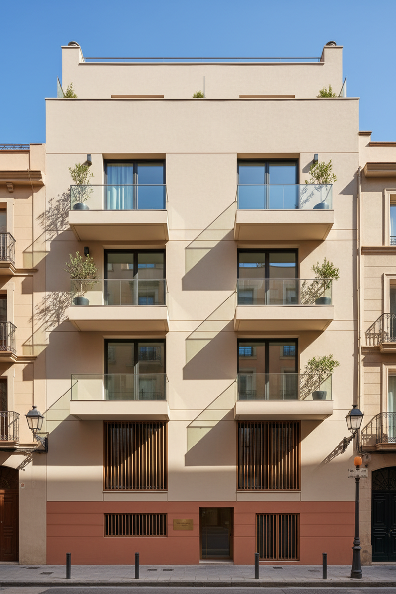 Façades et parties communes