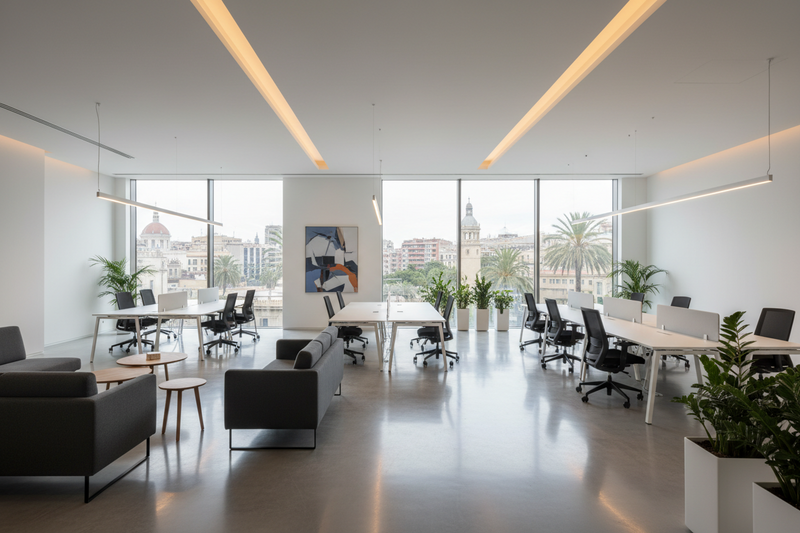 Locaux et bureaux rénovés